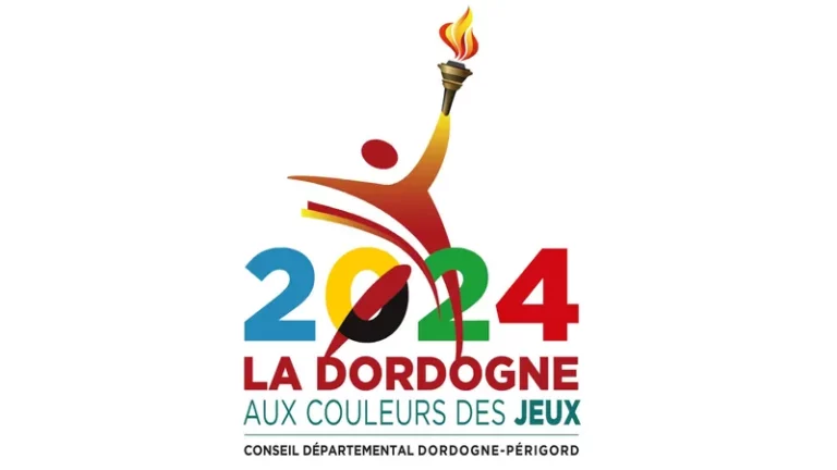 Flamme olympique à Périgueux